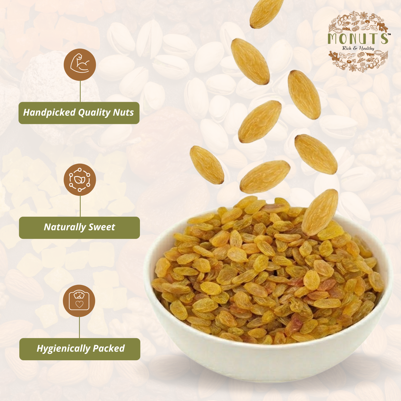 Abjosh (Munakka) Raisins - Image 2