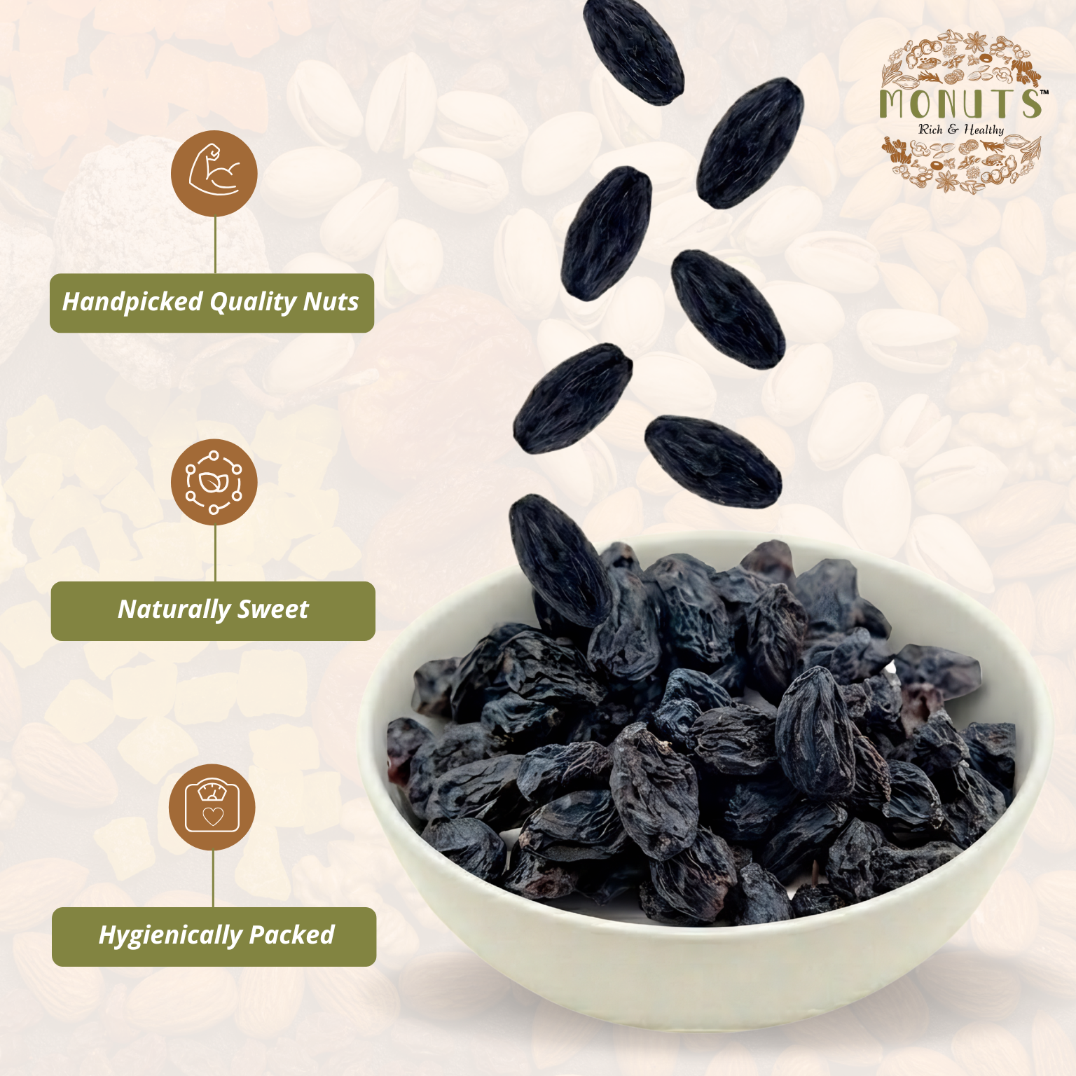 Black Raisins (Seedless) - Image 2