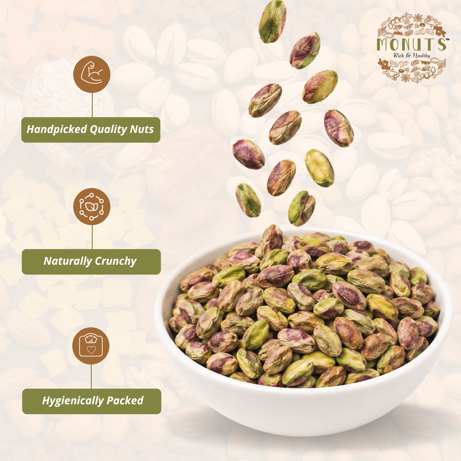 Pistachio (without shell) - Image 2