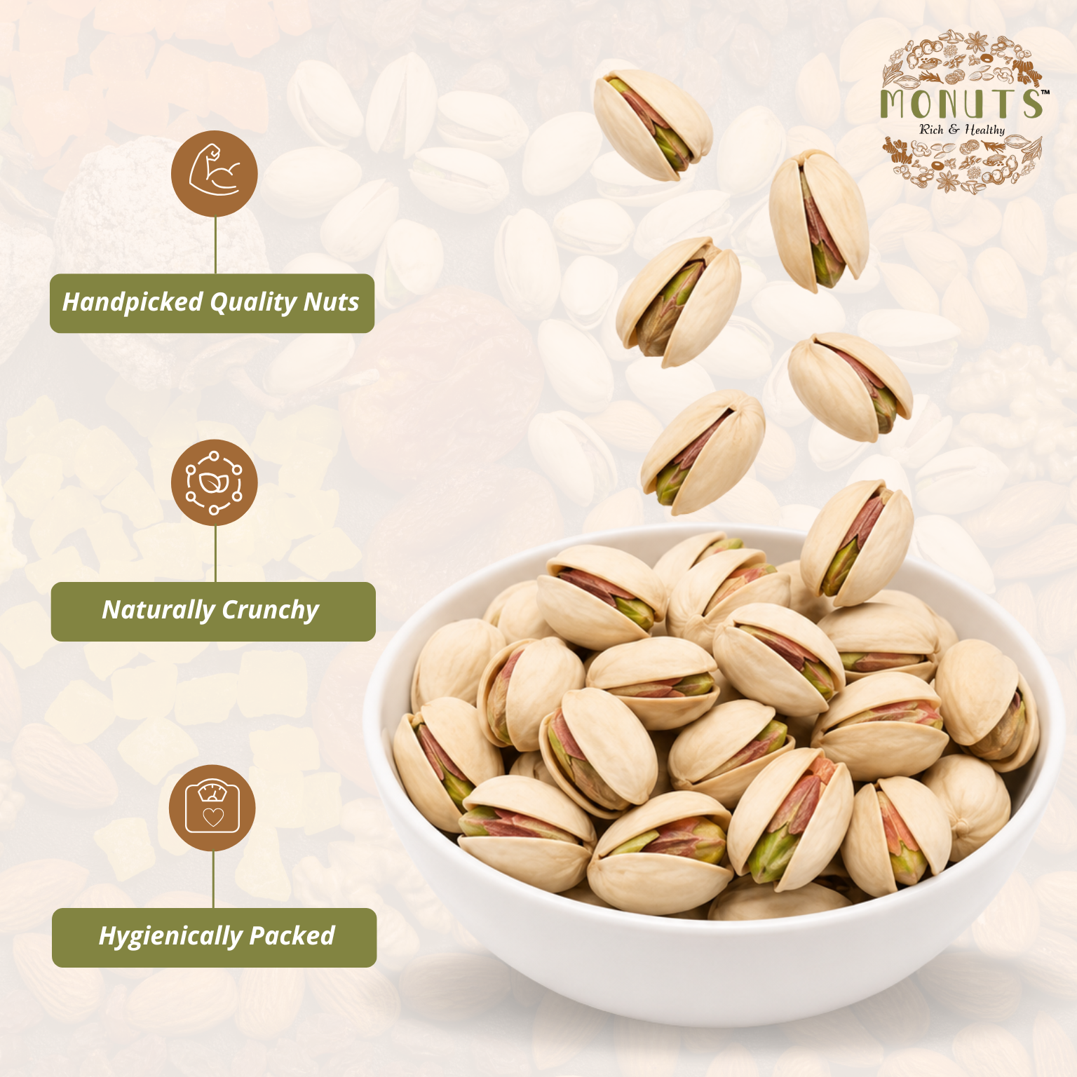 Salted Pistachio Premium - Image 2