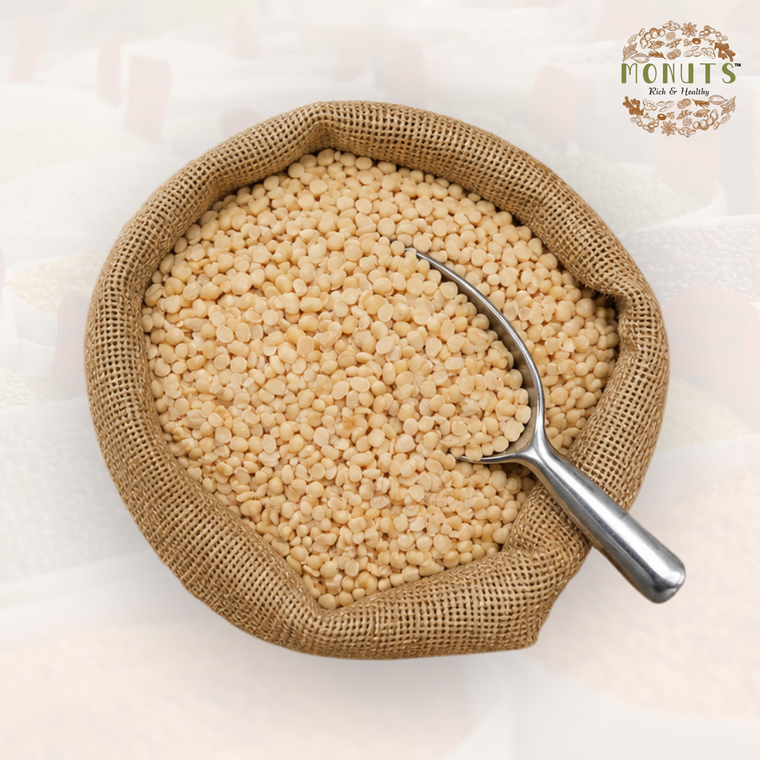 White Urad split